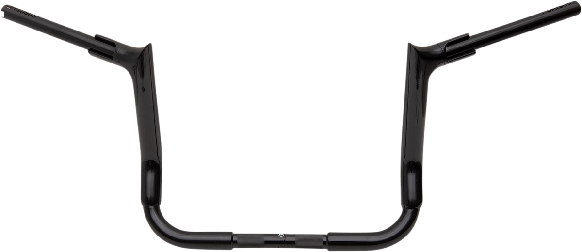 FAT BAGGERS INC. 1-1/2" EZ Install Pointed Top Handlebar - 12" - Black 805012-B