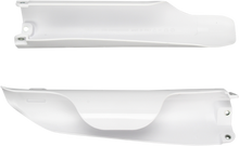 ACERBIS Fork Covers - Lower - White 2113760002