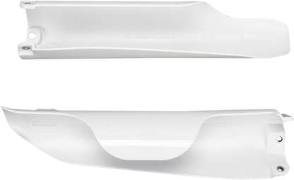 ACERBIS Fork Covers - Lower - White 2113760002