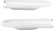 ACERBIS Fork Covers - Lower - White 2113770002