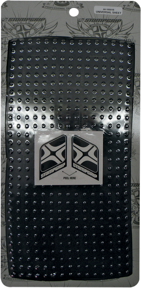 STOMPGRIP Grip Tape - Sheet - Volcano - Black 33-10-0001B