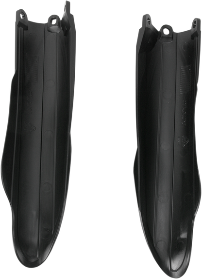 ACERBIS Fork Covers - Lower - Black - Yamaha 2171840001