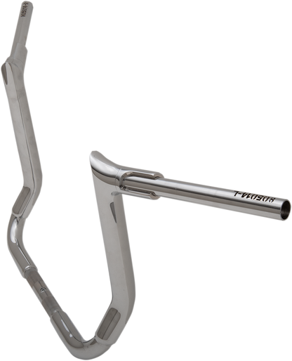FAT BAGGERS INC. 1-1/2" EZ Install Pointed Top Handlebar - 14" - Chrome 805014