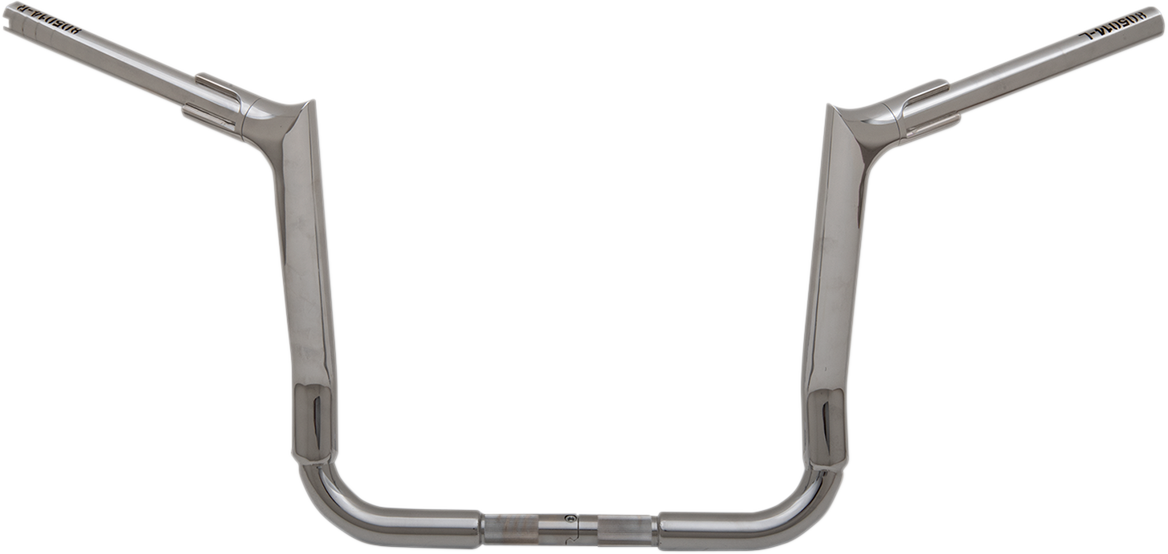 FAT BAGGERS INC. 1-1/2" EZ Install Pointed Top Handlebar - 14" - Chrome 805014