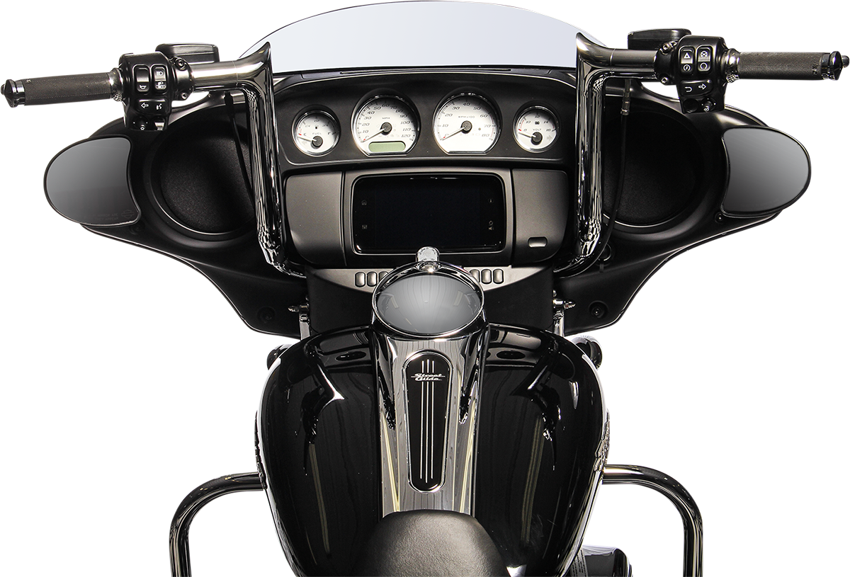 FAT BAGGERS INC. 1-1/2" EZ Install Pointed Top Handlebar - 14" - Chrome 805014