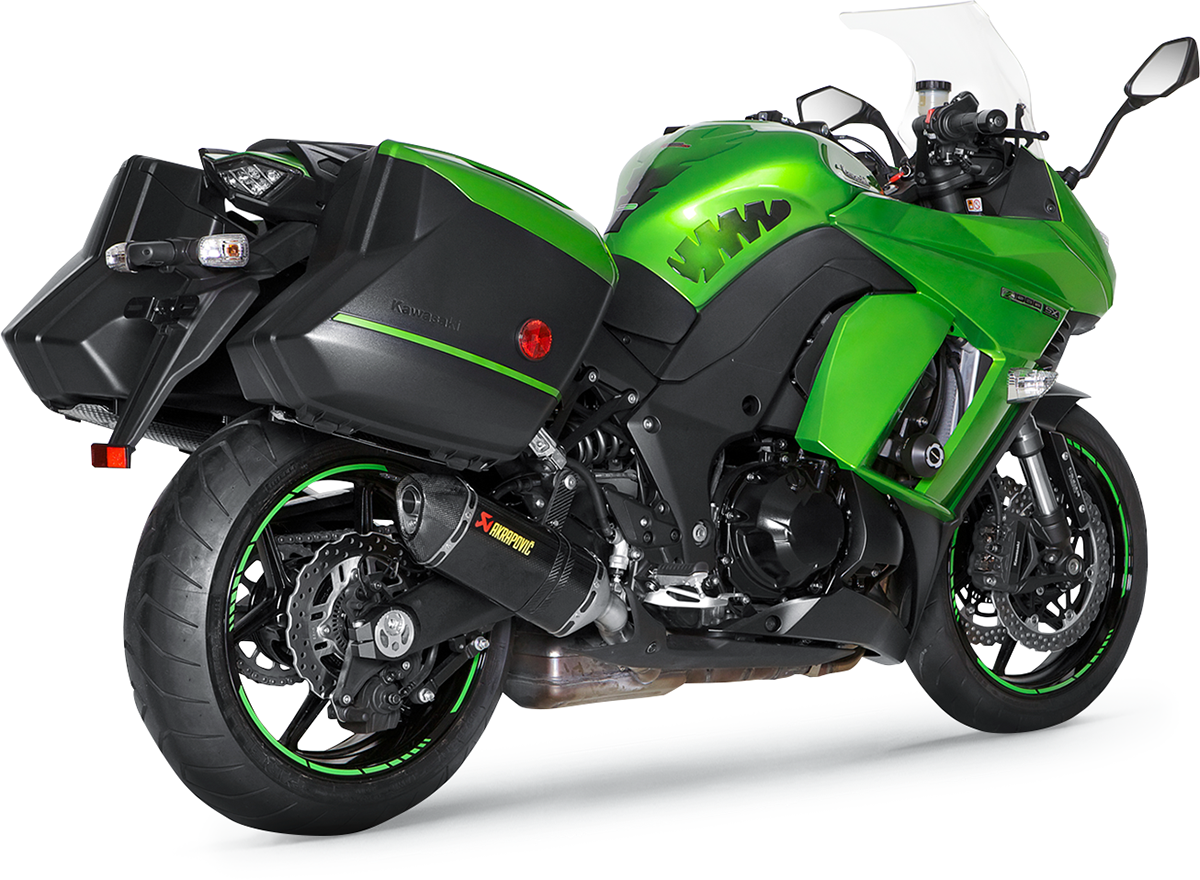 AKRAPOVIC Slip-On Line Muffler - Carbon - Ninja 1000 S-K10SO19-HZC