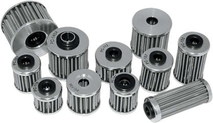 PC RACING Flo® Stainless Steel Oil Filter - Kawasaki/Suzuki PC207
