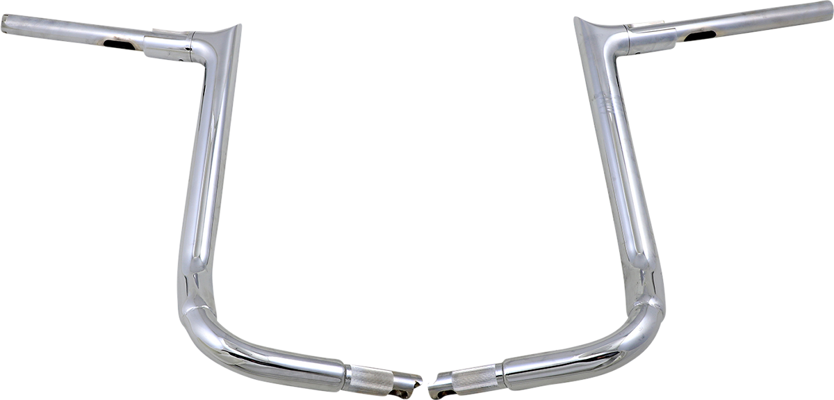 FAT BAGGERS INC. 1-1/2" EZ Install Pointed Top Handlebar - 16" - Chrome 805016