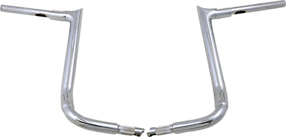 FAT BAGGERS INC. 1-1/2" EZ Install Pointed Top Handlebar - 16" - Chrome 805016