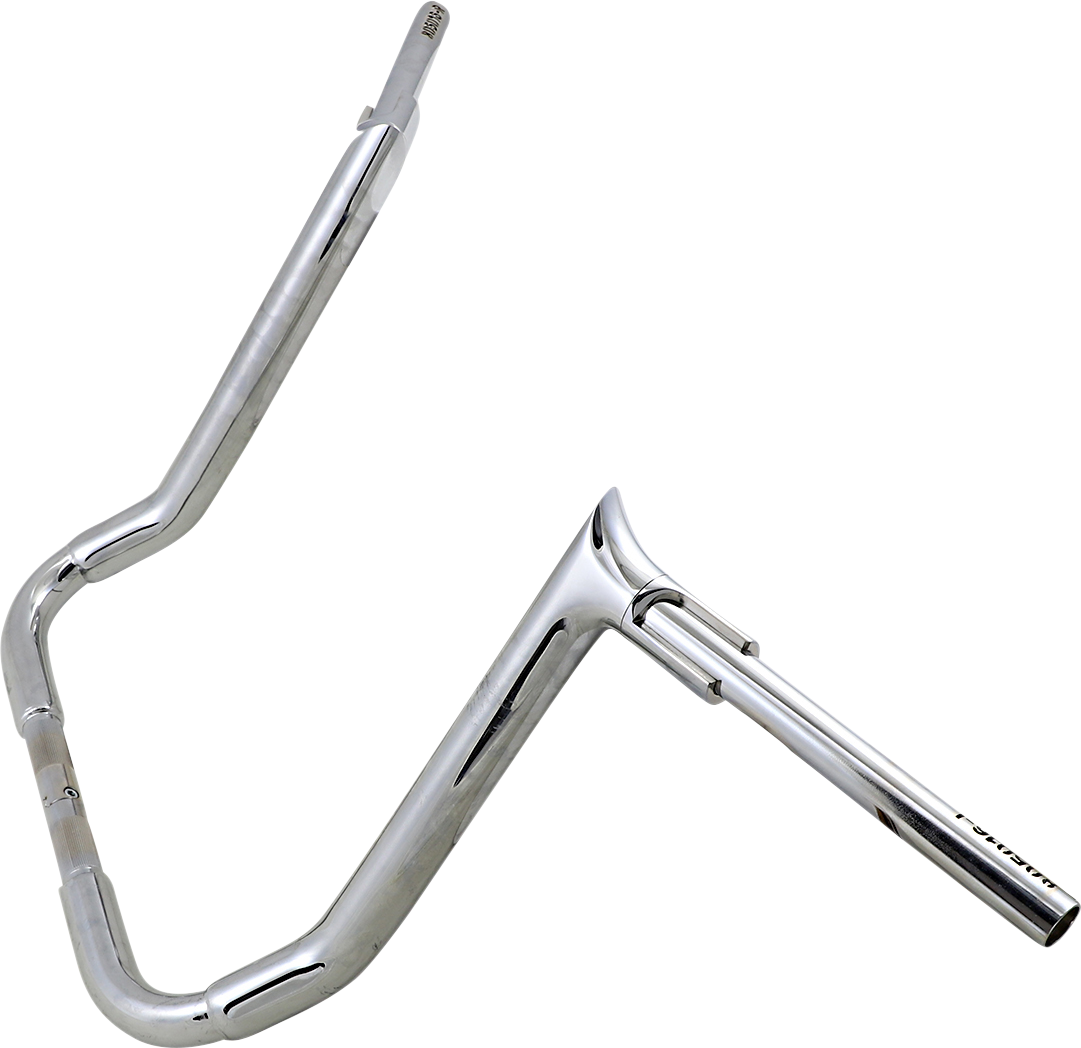 FAT BAGGERS INC. 1-1/2" EZ Install Pointed Top Handlebar - 16" - Chrome 805016