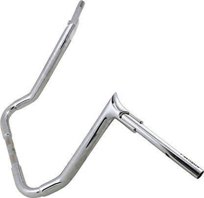 FAT BAGGERS INC. 1-1/2" EZ Install Pointed Top Handlebar - 16" - Chrome 805016