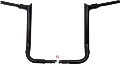 FAT BAGGERS INC. 1-1/2" EZ Install Pointed Top Handlebar - 16" - Black 805016-B