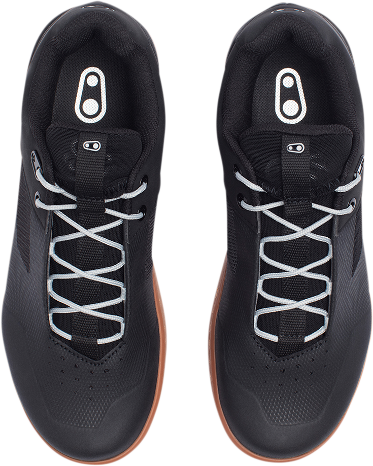 CRANKBROTHERS Stamp Lace Flat Shoes - Black/Silver - US 11.5 STL01081A-11.5