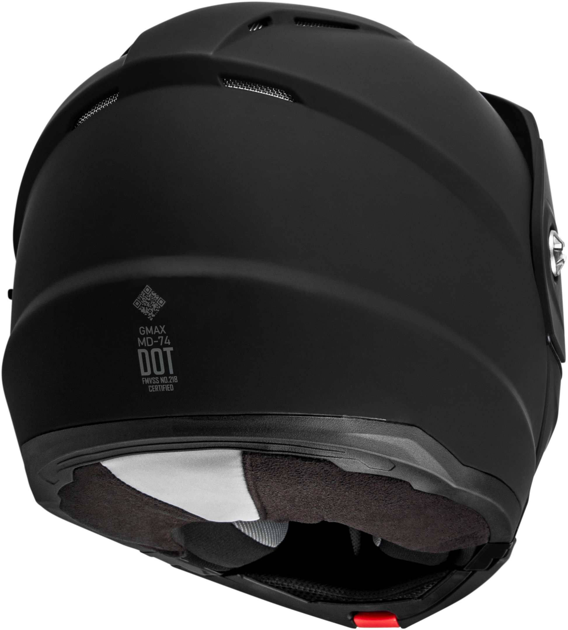 Md 74 Solid Helmets Matte Black Md