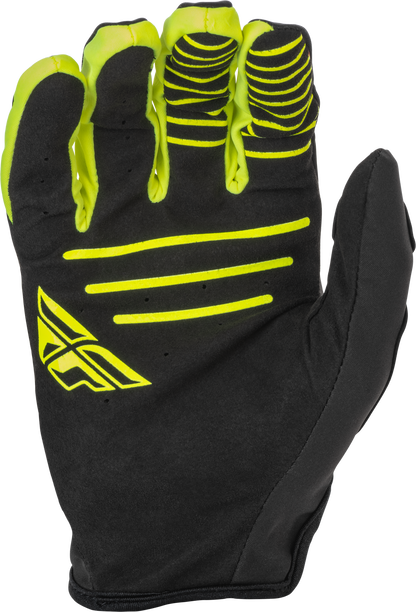Windproof Gloves Black/Hi Vis Sz 07