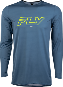 Enduro Long Sleeve Jersey Slate/Hi Vis Xl