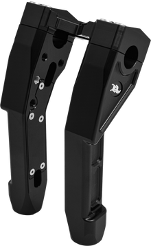 Nl 1 1/8" X Riser 8" Pull Back Black