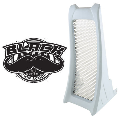 Black Stash Chin Scoop M8 Softails