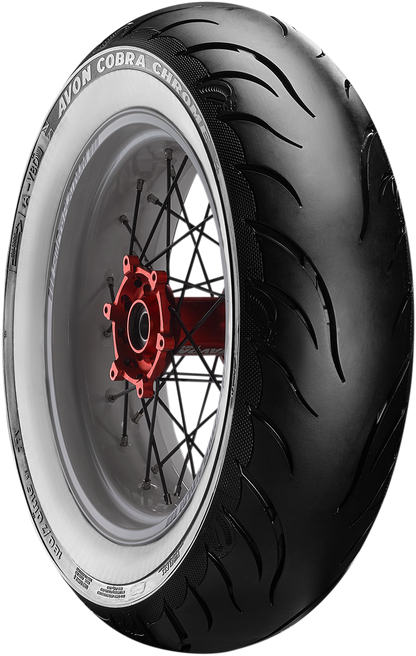 AVON Tire - Cobra Chrome AV92 - Rear - 170/80B15 - Wide Whitewall - 83H 638152