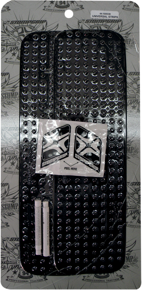 STOMPGRIP Grip Tape - Strips - Volcano - Black 33-10-0002B