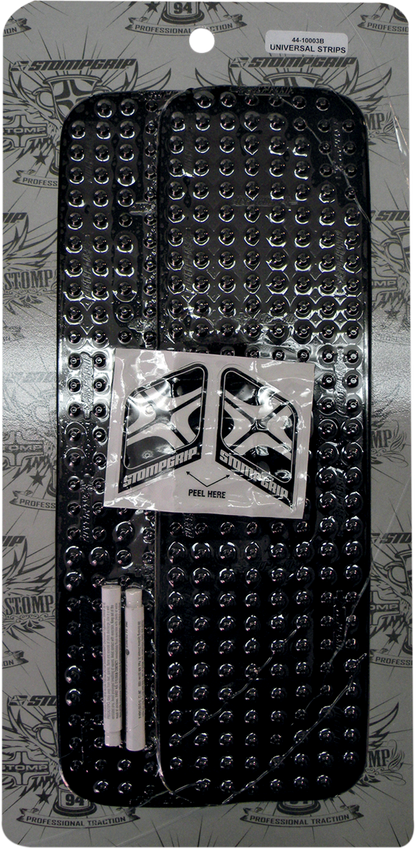 STOMPGRIP Grip Tape - Strips - Volcano - Black 33-10-0002B