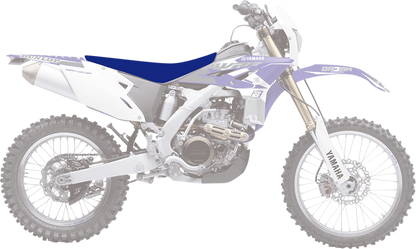 BLACKBIRD RACING Seat Cover - Pyramid - Blue - Yamaha 1247G/01