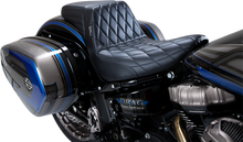 LE PERA Kickflip Seat - Diamond - Black - Softail '18-'23 LYR-590DM