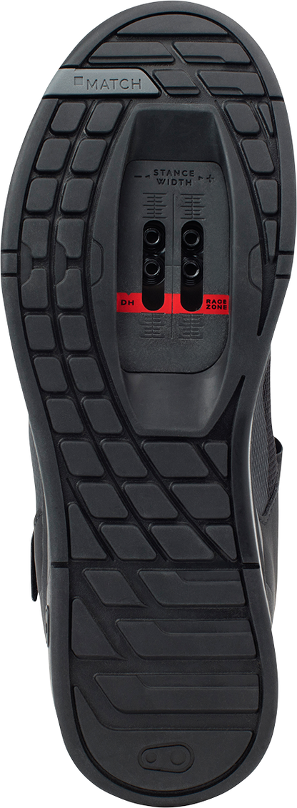 CRANKBROTHERS Mallet BOA® Clip-In Shoes - Black/Gold - US 8.5 MAB01080A-8.5