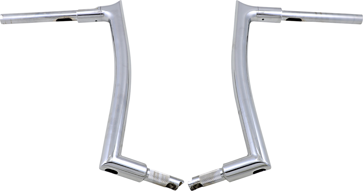 FAT BAGGERS INC. 1-1/2" EZ Install Pointed Top Handlebar - 16" - Chrome 807016