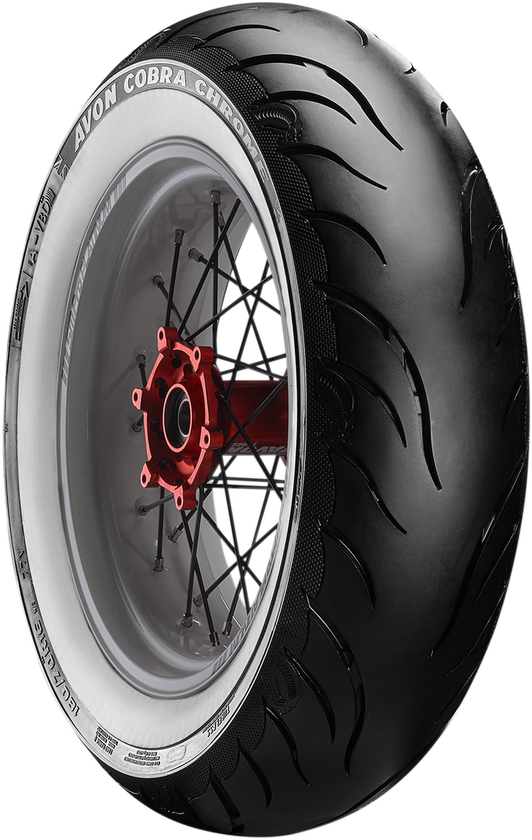AVON Tire - Cobra Chrome AV92 - Rear - 180/65B16 - Wide Whitewall - 81H 640620