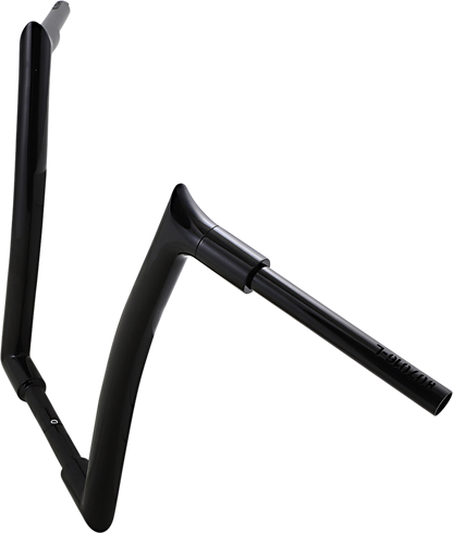 FAT BAGGERS INC. 1-1/2" EZ Install Pointed Top Handlebar - 16" - Black 807016-B