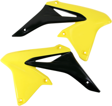 ACERBIS Radiator Shrouds - Yellow/Black 2171911017