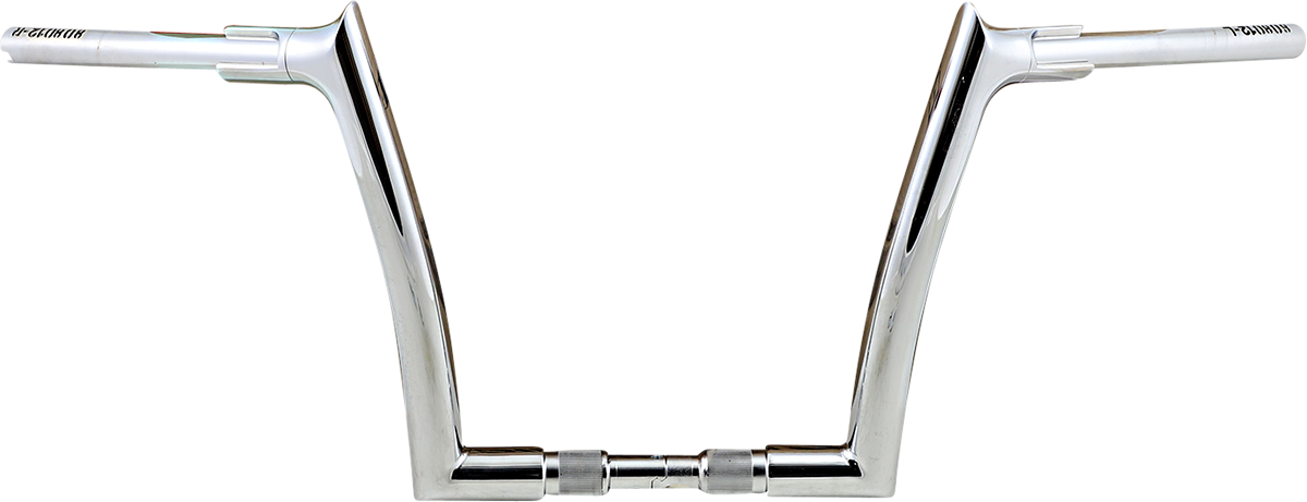 FAT BAGGERS INC. 1-1/2" EZ Install Pointed Top Handlebar - 12" - Chrome 808012