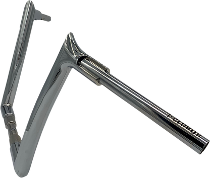 FAT BAGGERS INC. 1-1/2" EZ Install Pointed Top Handlebar - 12" - Chrome 808012