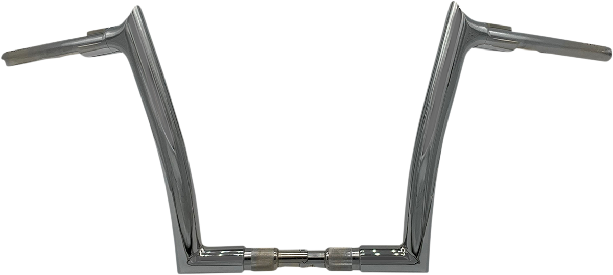 FAT BAGGERS INC. 1-1/2" EZ Install Pointed Top Handlebar - 12" - Chrome 808012