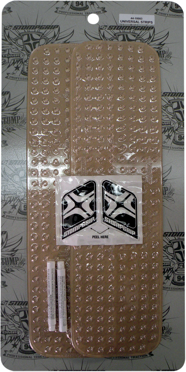 STOMPGRIP Grip Tape - Strips - Volcano - Clear 33-10-0002C