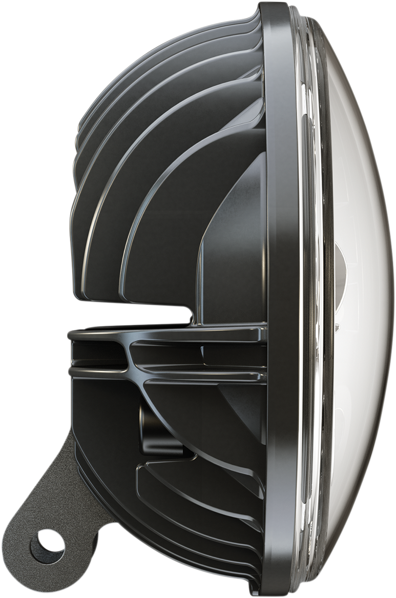 J.W. SPEAKER Adaptive 2 LED Headlight - 7" Pedestal Mount - Black 0555071