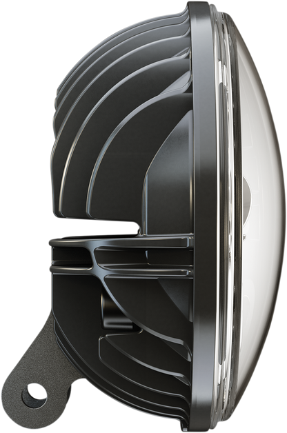 J.W. SPEAKER Adaptive 2 LED Headlight - 7" Pedestal Mount - Black 0555071