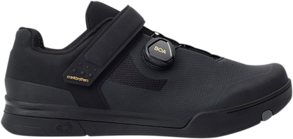 CRANKBROTHERS Mallet BOA® Clip-In Shoes - Black/Gold - US 12 MAB01080A-12.0