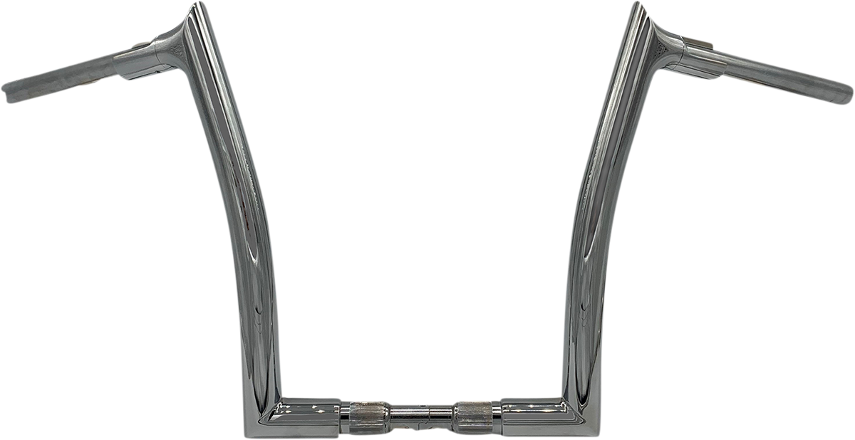 FAT BAGGERS INC. 1-1/2" EZ Install Pointed Top Handlebar - 14" - Chrome 808014