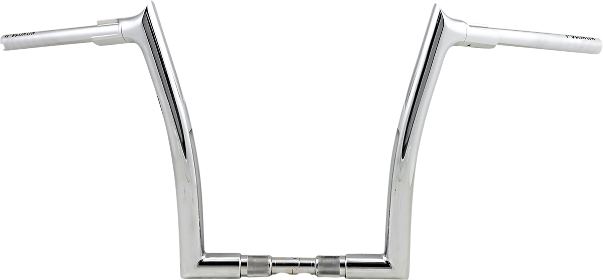 FAT BAGGERS INC. 1-1/2" EZ Install Pointed Top Handlebar - 14" - Chrome 808014