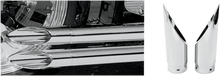 BARON Family Jewel Exhaust Tip - Chrome - Xtreme Slash BA-1100-00