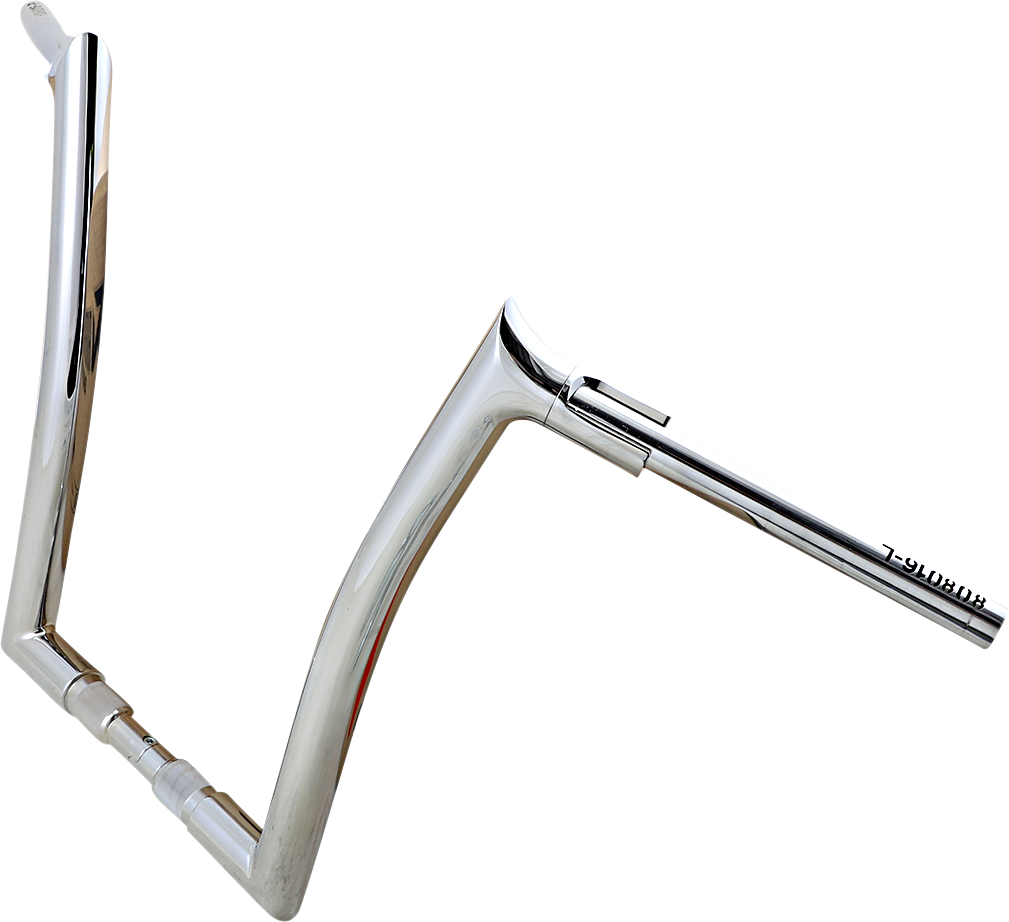 FAT BAGGERS INC. 1-1/2" EZ Install Pointed Top Handlebar - 16" - Chrome 808016
