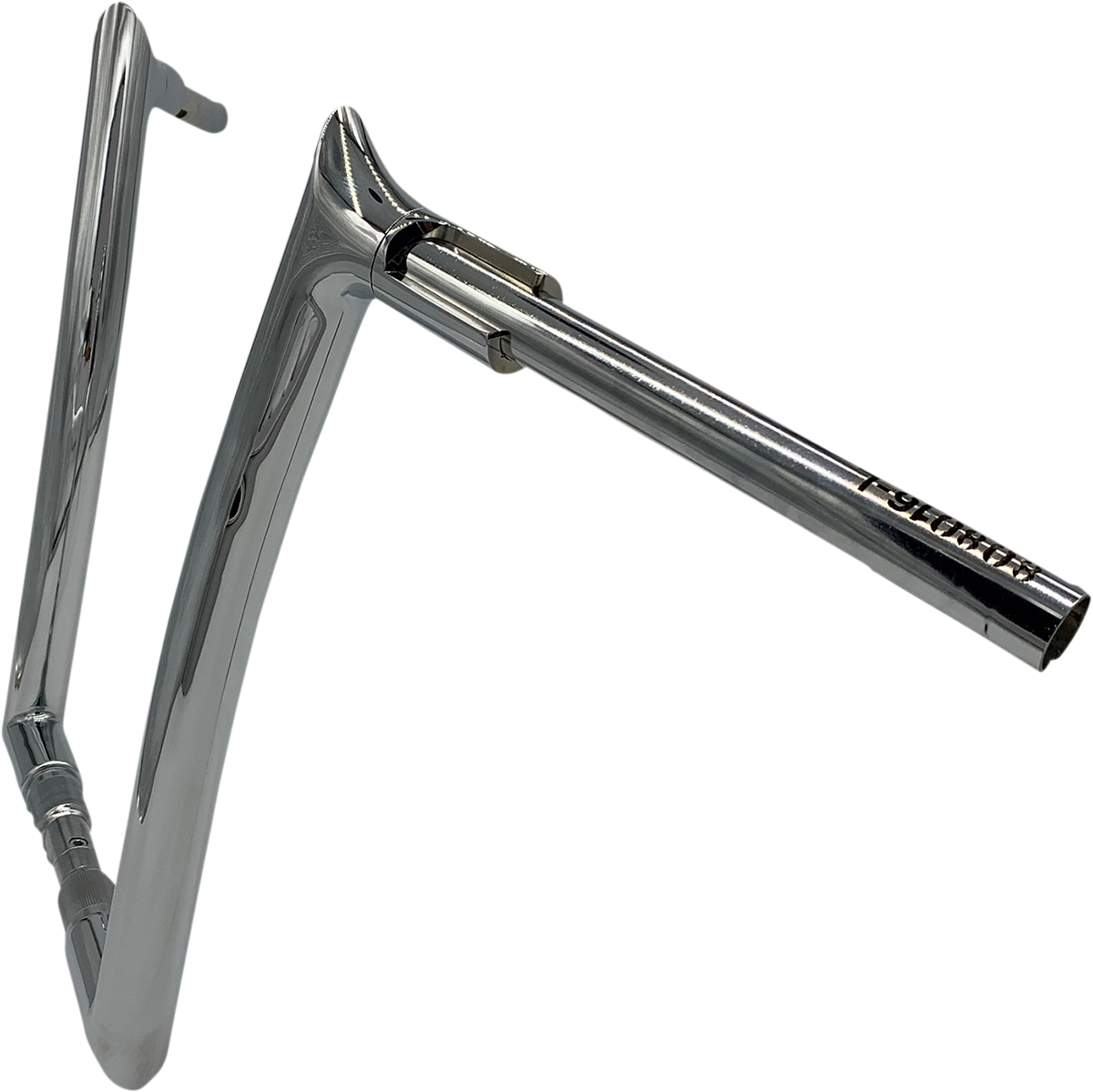 FAT BAGGERS INC. 1-1/2" EZ Install Pointed Top Handlebar - 16" - Chrome 808016