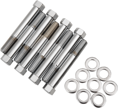 COLONY Head Bolt Kit - OEM Style/Hex - Chrome - '57-'72 Sportster 8944-16