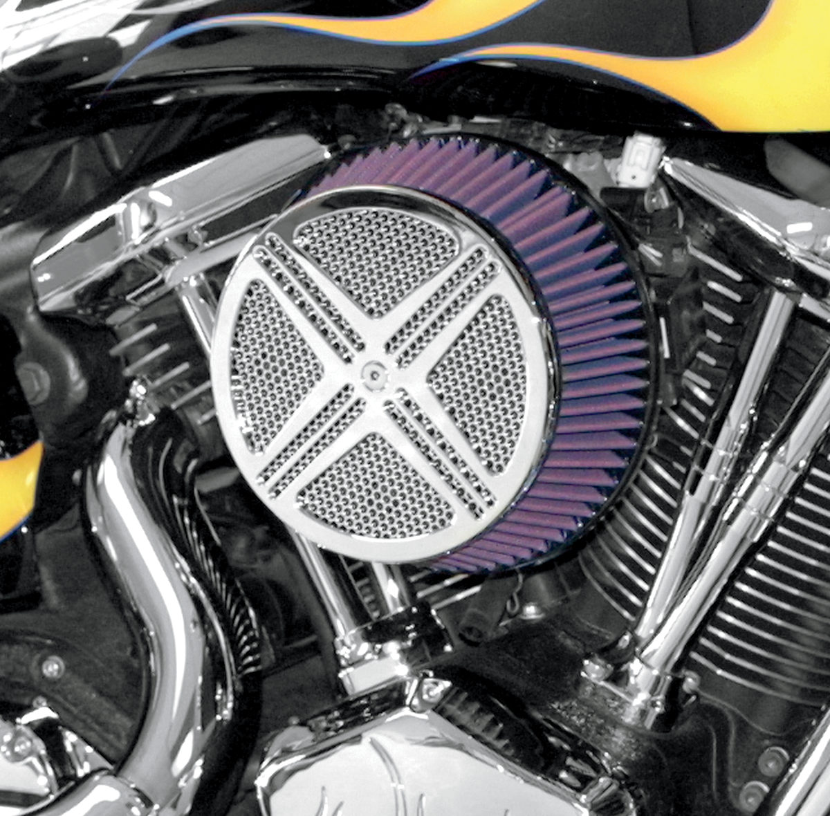 BARON xXx Big Air Kit - Chrome BA-2361-00