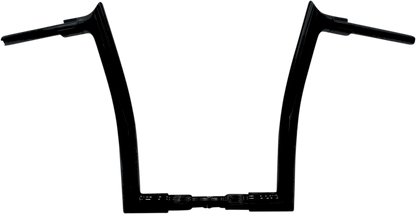 FAT BAGGERS INC. 1-1/2" EZ Install Pointed Top Handlebar - 14" - Black 808014-B