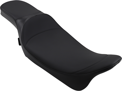 DRAG SPECIALTIES SEATS Extended Reach Predator Seat - Mild Stitched - FL '08-'24 0801-1006