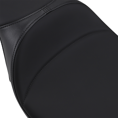 DRAG SPECIALTIES SEATS Extended Reach Predator Seat - Mild Stitched - FL '08-'24 0801-1006