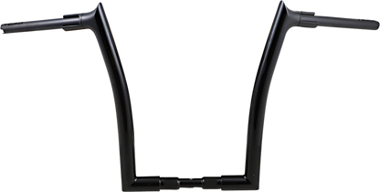 FAT BAGGERS INC. 1-1/2" EZ Install Pointed Top Handlebar - 16" - Black 808016-B